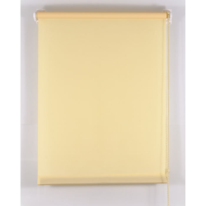 Рулонная штора «Комфортиссимо», размер 55х160 см, цвет жёлтый
