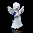 Сувенир керамика "Ангелочек с флейтой" 8х5х3 см - Фото 2