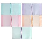 Набор обложек ПЭ 5 штук, 240×430 мм, 200 мкм, для прописей и рабочих тетрадей, универсальная, с закладкой, МИКС - Фото 4