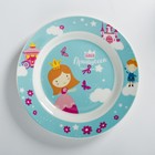 Набор посуды «Принцесса»: 3 предмета: кружка 250 мл, глубокая тарелка 430 мл, тарелка d=15 см - Фото 4