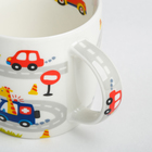 Детская посуда, набор «Гонщик»: кружка 250 мл, тарелка Ø 17.5 см, салфетка 35×22 см - фото 42591814