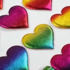Сердечки декоративные, набор 20 шт., размер 1 шт: 3,5×3 см, цвета МИКС - Фото 3