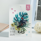 Брошь «Фламинго» семья, цветная в черненом серебре - Фото 3