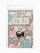 Брошь «Котёнок», цвет чёрный глянцевый в золоте 3918585