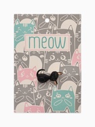 Брошь «Котёнок», чёрная, глянцевая в золоте - Фото 4