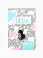 Брошь «Котёнок», цвет чёрный глянцевый в золоте - Фото 5