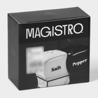 Набор для специй Magistro «Инь-Янь», 2 предмета: солонка, перечница, 150 мл, керамика - Фото 8