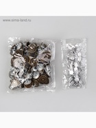 Набор джинсовых пуговиц, 17 мм, 100 шт., цвет бронзовый - Фото 3