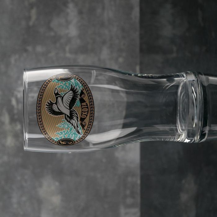 Пивной бокал ОСЗ «Тюлип. На охоте», 570 мл, стекло, рисунок МИКС - Фото 1