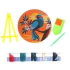 Алмазная мозаика для детей «Птичка», 18 х 18 см. Набор для творчества - фото 24516536