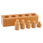 Набор цилиндров Монтессори №1, 14×7 см - Фото 8