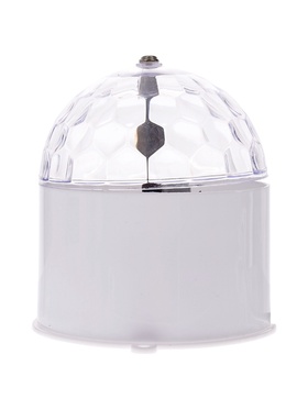 {{photo.Alt || photo.Description || 'УЦЕНКА Световой прибор «Хрустальный шар» 7.5 см, свечение RGB, 220 В, белый'}}