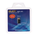 Адаптер Blast BMC-601, Type-C - micro USB, USB 2.0, 480 Мбит/с, 4.8-5.5 В, блистер, черный - Фото 3