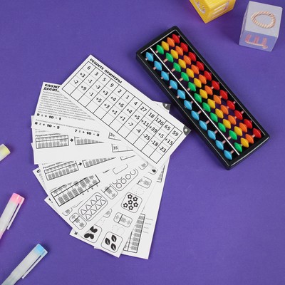 Счеты по методике «Ментальная арифметика», набор №2, 6×18 см