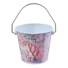 Ведерко малое «Единорог в цветах» - Фото 2
