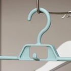 Плечики для брюк и юбок с зажимами Доляна, 38×15 см, цвет МИКС - Фото 4