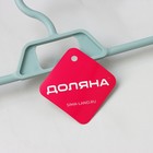 Плечики для брюк и юбок с зажимами Доляна, 38×15 см, цвет МИКС - Фото 15