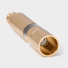 Мельница для специй «Элит», 15×2.7 см, металлический механизм, цвет золотой - Фото 6