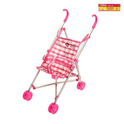 Коляска-трость для кукол, металлический каркас