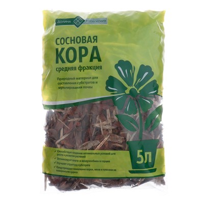 Кора сосновая FlorizeL, 5 л.