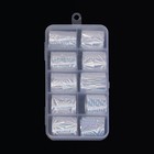 Набор переводной фольги для дизайна ногтей «Geometry», 2,5 × 50 см, 10 шт, в пластиковом органайзере - Фото 4