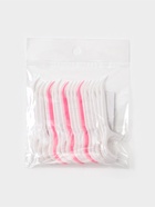 Флоссеры - зубочистки с зубной нитью Доляна, набор 20 шт., 7.5×1.5 см, белый, розовый - Фото 4