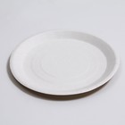 Бумажная тарелка, крафтовая, 18 х 18 см - Фото 1