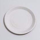 Бумажная тарелка, крафтовая, 18 х 18 см - Фото 2