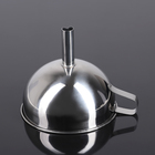 Воронка, d=13 см, с ручкой, нержавеющая стал - Фото 1