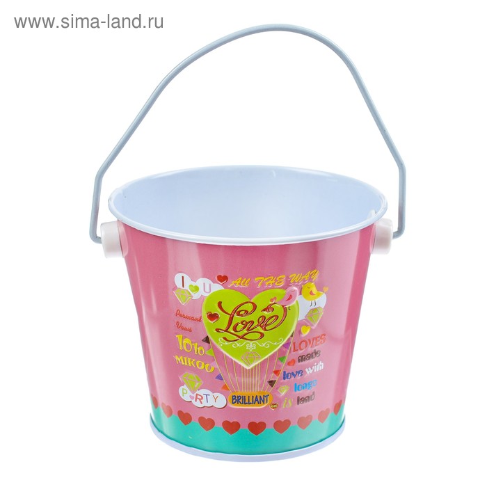 Ведерко малое «Love» - Фото 1