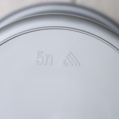 Ведро хозяйственное «Эконом», 5 л, МИКС