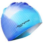 Шапочка для плавания ONLYTOP, силиконовая, обхват 54-60 см, цвета МИКС - Фото 7