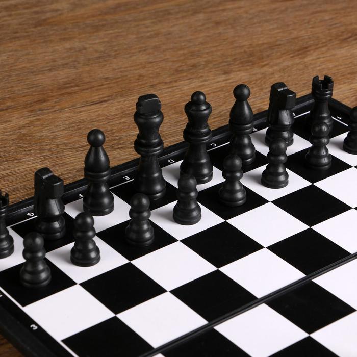 Шахматы "Слит", 31 х 31 см, король h-6.5 см, пешка h-3 см - фото 1906766562