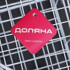 Полка для ванной Доляна, угловая, двухъярусная, 20×20×33 см, белая - Фото 7