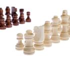 Шахматные фигуры, дерево, король h-5.5 см, пешка h-2.8 см, микс - фото 8220002