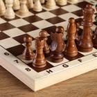 Шахматные фигуры, король h-8 см, пешка h-4 см - фото 8220011