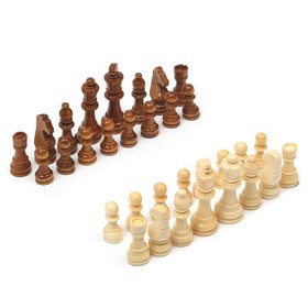 Шахматные фигуры, король h-9 см, пешка h-4 см