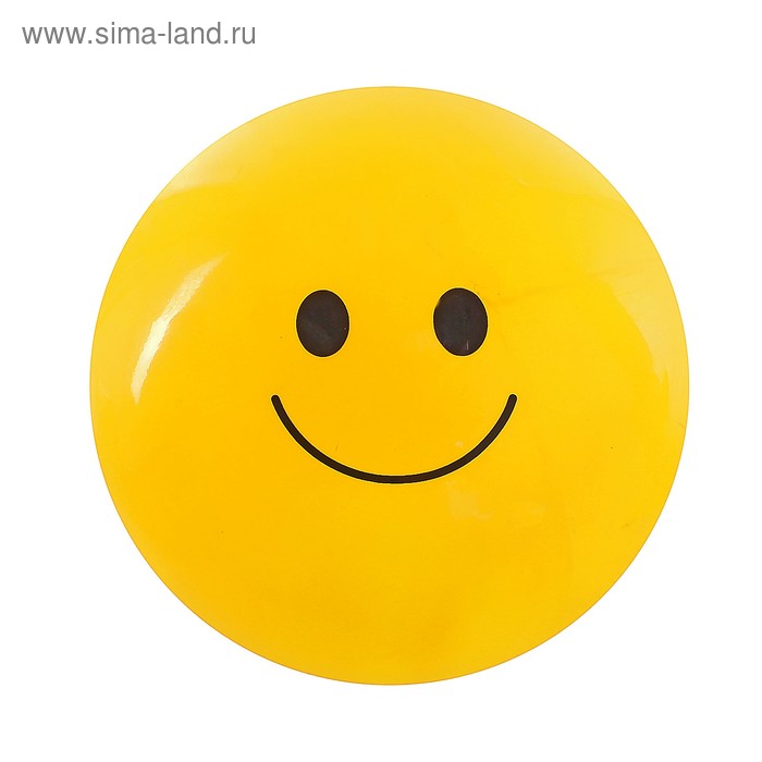 Мяч "Смайл-улыбка", диаметр - 40 см, 200 гр, микс - Фото 1