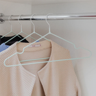 Плечики-вешалки для одежды Доляна, размер 40-44, антискользящее покрытие, цвет европейский зелёный - Фото 7