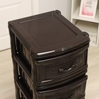 Комод 4-х секционный «Эконом», коричневый - Фото 3