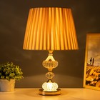 Лампа настольная "Грация" 1x60Вт E27 золото 30х30х47 см RISALUX - фото 22445115