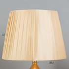 Лампа настольная "Грация" 1x60Вт E27 золото 30х30х47 см RISALUX - фото 22445116