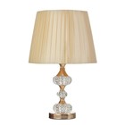 Лампа настольная "Грация" 1x60Вт E27 золото 30х30х47 см RISALUX - фото 23587624