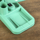 Лампа настольная «Мудрец» Е27 40W, 220 В зеленый 18×11.5×33 см - Фото 6