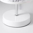 Лампа настольная "Ромашки" 1x60Вт E27 белый 14,5х14,5х30 см RISALUX - Фото 4