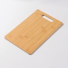 Доска для подачи Доляна «Фидан», 26×16 см, бамбук - Фото 2