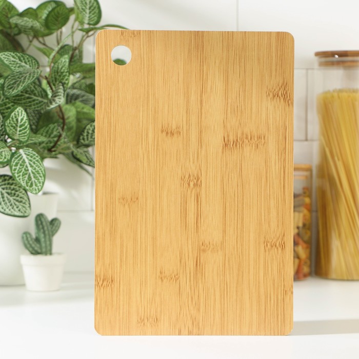 Доска для подачи Доляна «Фидан», 30×19.5 см, бамбук - Фото 1