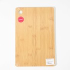 Доска для подачи Доляна «Фидан», 30×19.5 см, бамбук - Фото 4