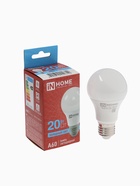 Лампа светодиодная IN HOME LED-A60-VC, Е27, 20 Вт, 230 В, 6500К, 1900 Лм - Фото 6