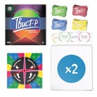 Настольная игра для взрослых «Твист-р» с фантами, 24 карты, 18+ - Фото 2